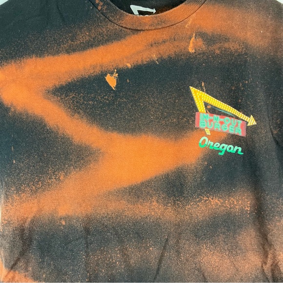 IN N OUT | Oregon Spray Tie Dye Graphic Tee Mens Size Small - Picture 3 of 6